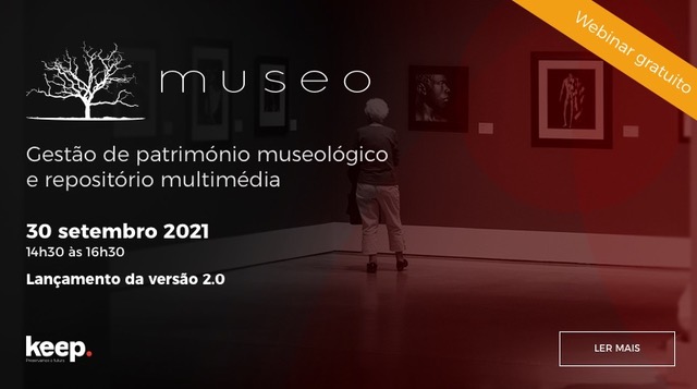 convite webinar Museo